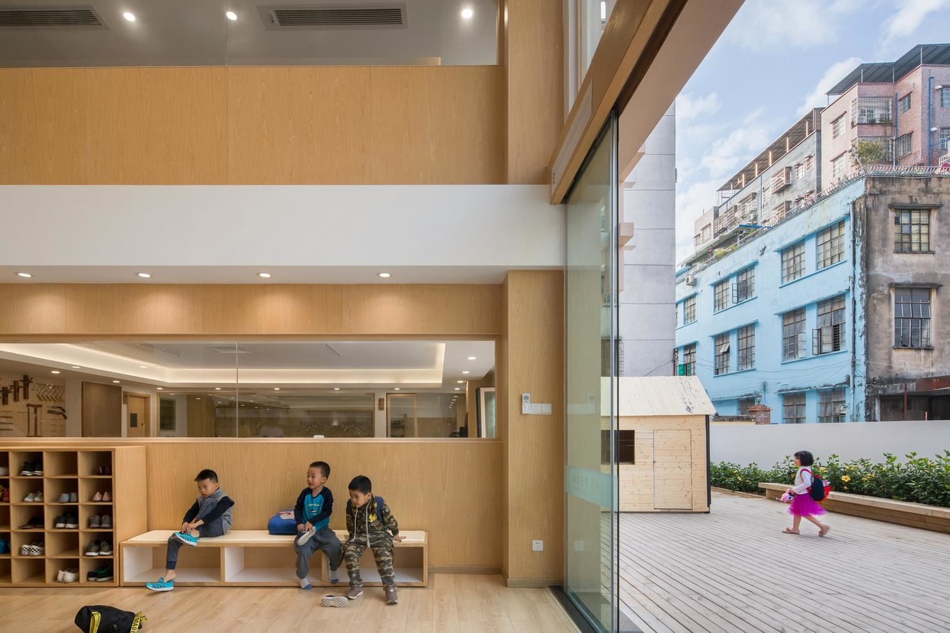 Lion International Kindergarten в Китае Lion International Kindergarten в Китае