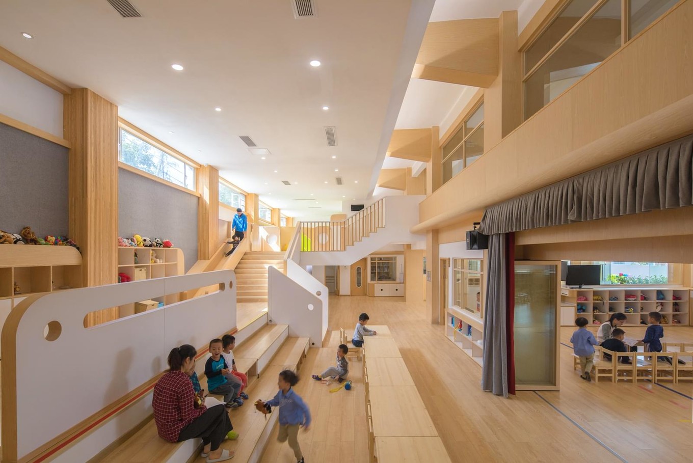 Lion International Kindergarten в Китае Lion International Kindergarten в Китае