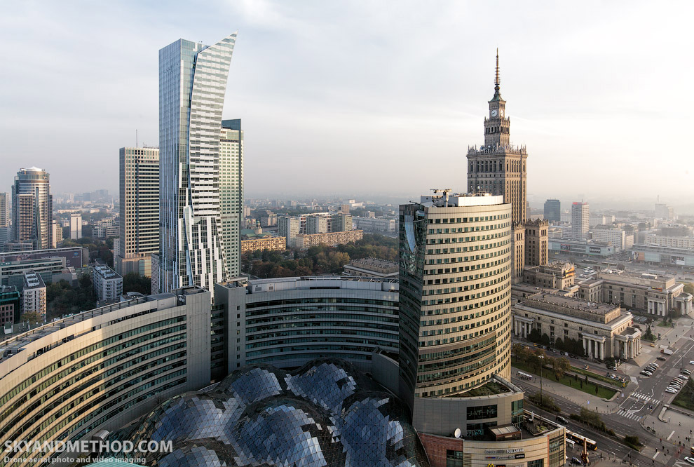 Варшава с высоты птичьего полета Варшава с высоты птичьего полета