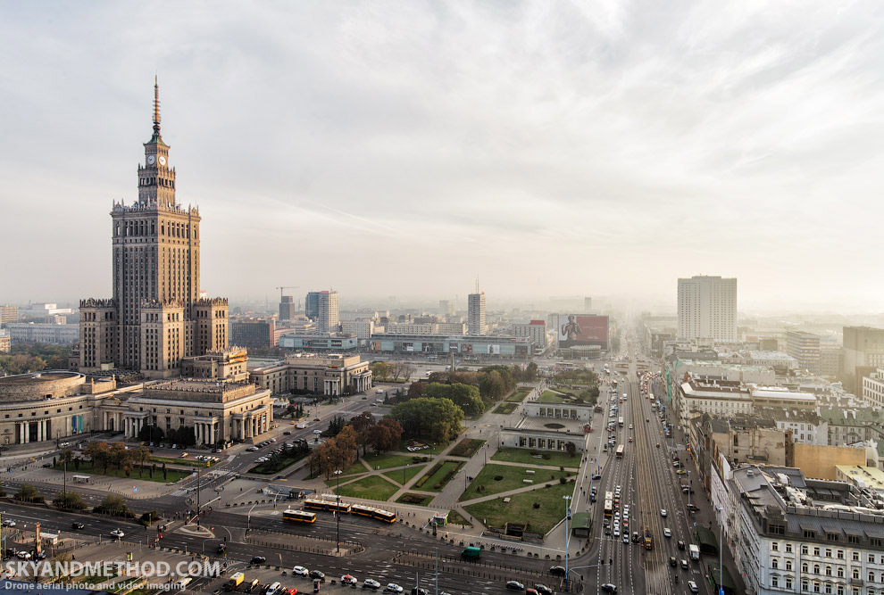 Варшава с высоты птичьего полета Варшава с высоты птичьего полета