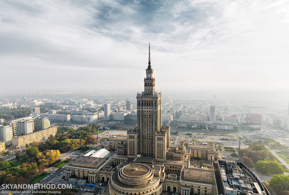 Варшава с высоты птичьего полета Варшава с высоты птичьего полета