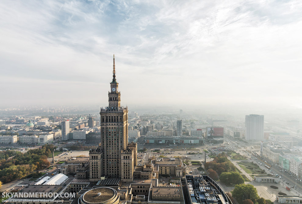 Варшава с высоты птичьего полета Варшава с высоты птичьего полета