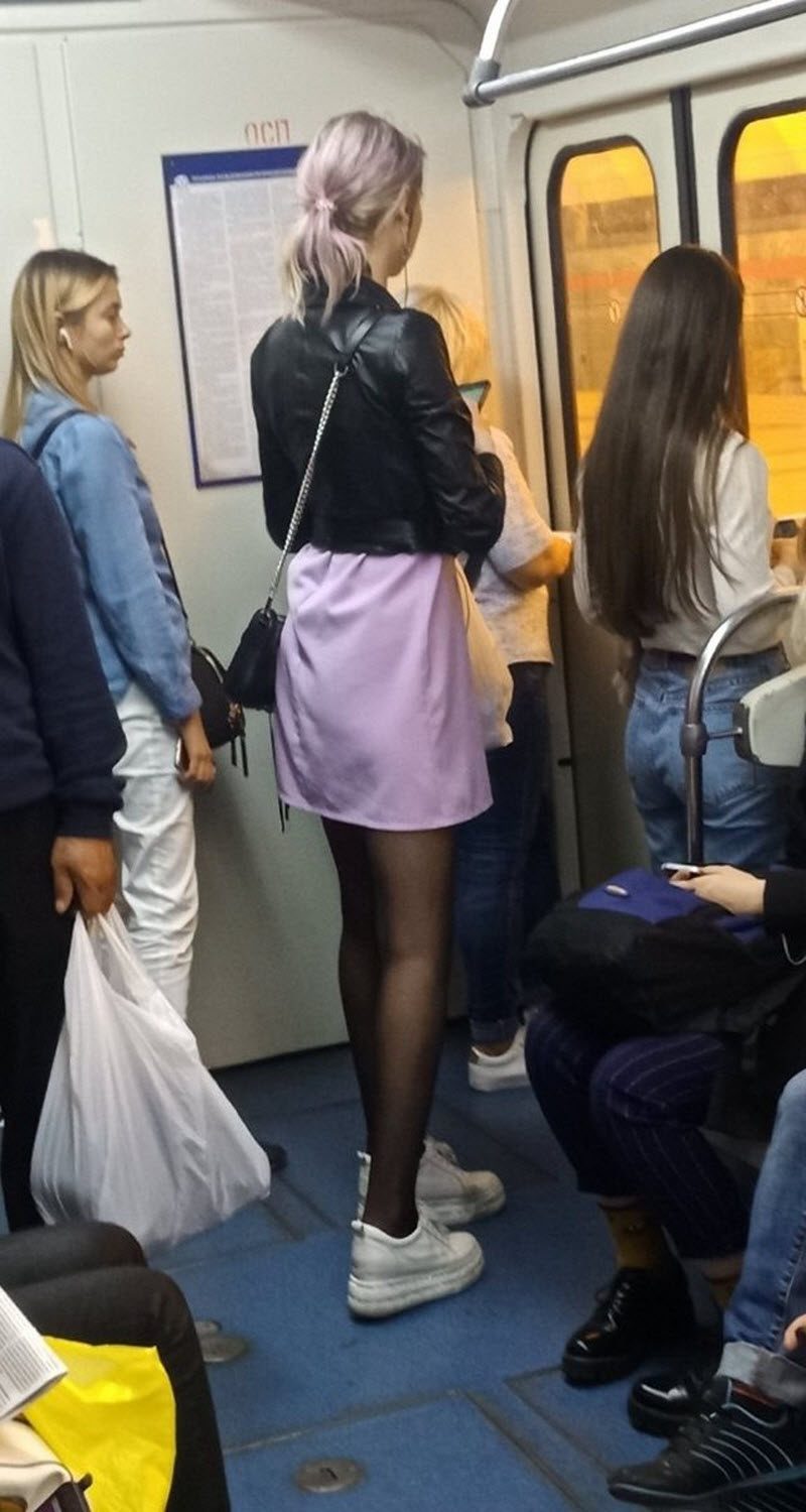 Модники из российского метрополитена
