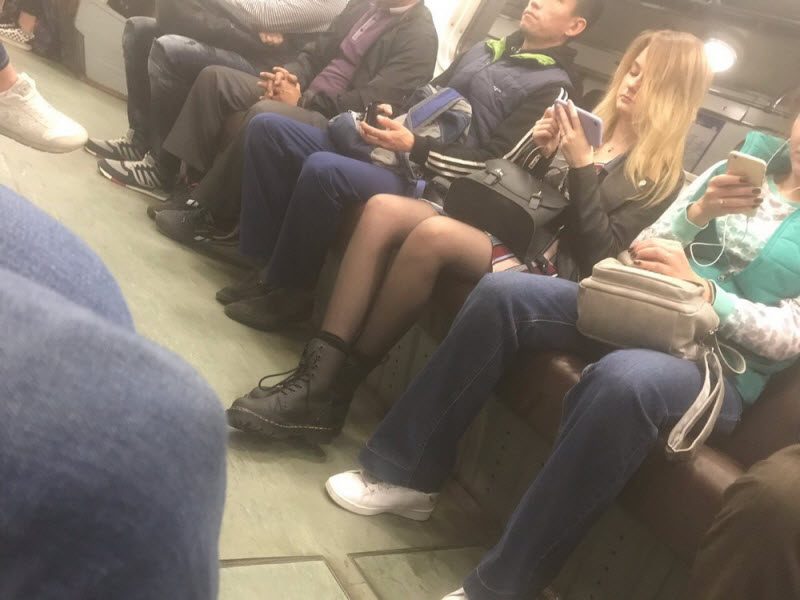 Модники из российского метрополитена