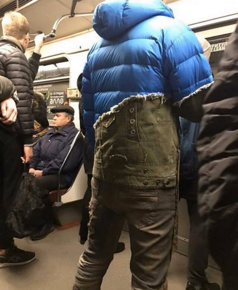 Модники из российского метрополитена