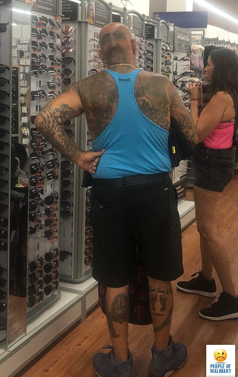Экстравагантные покупатели Walmart
