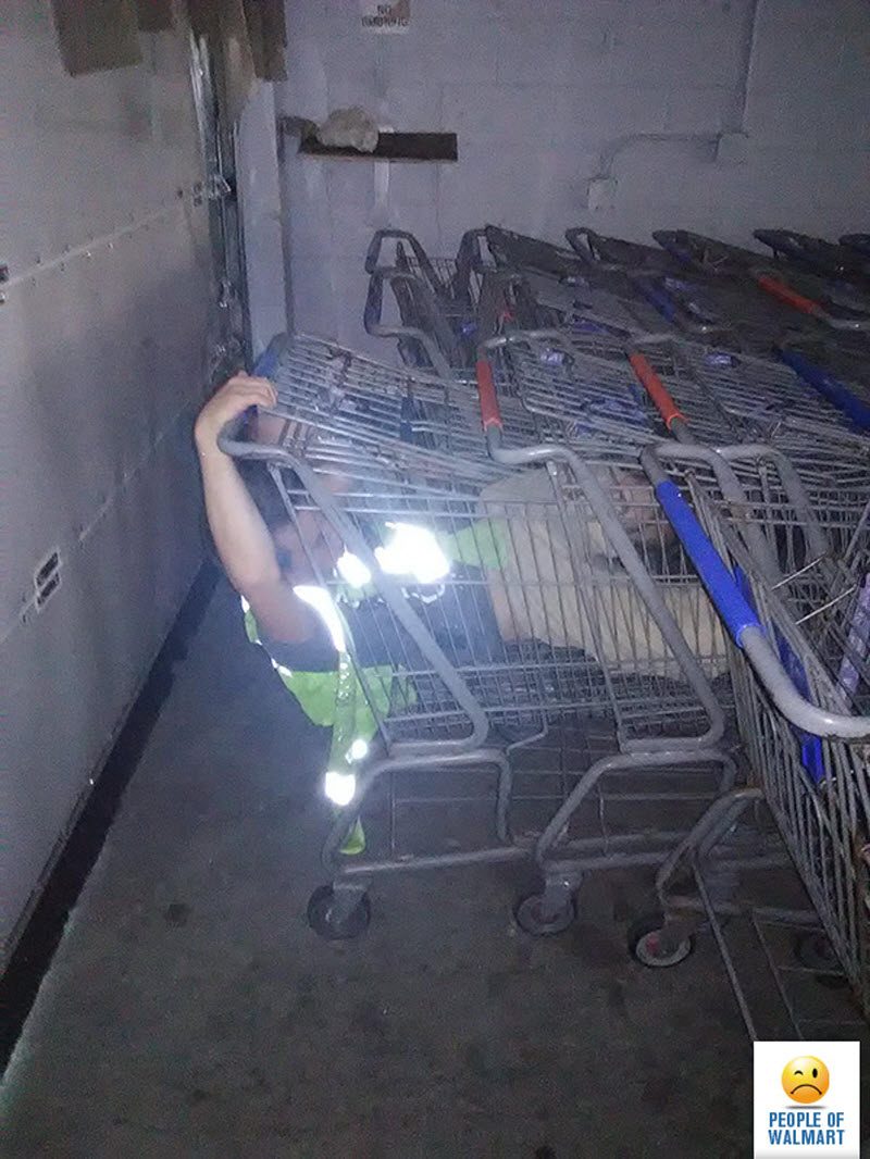 Экстравагантные покупатели Walmart
