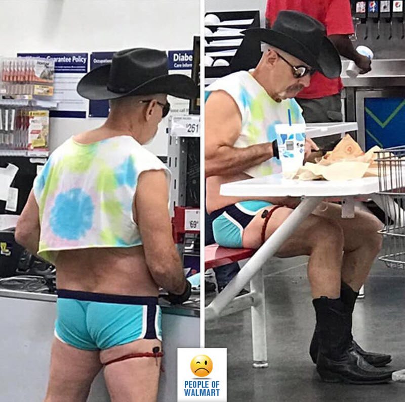 Экстравагантные покупатели Walmart