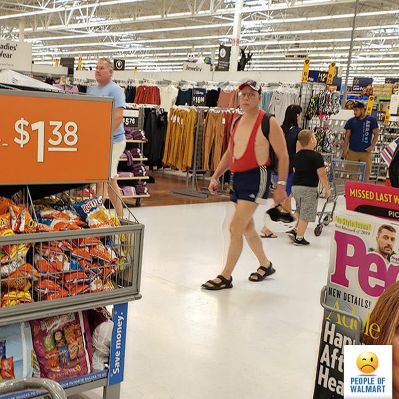 Экстравагантные покупатели Walmart