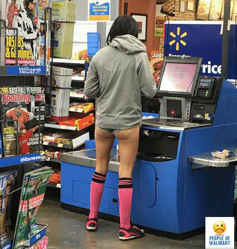 Экстравагантные покупатели Walmart