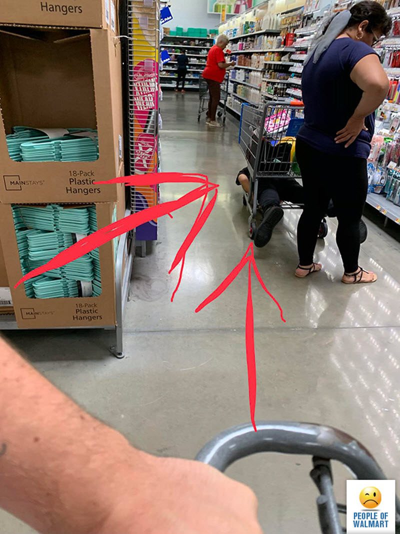Экстравагантные покупатели Walmart