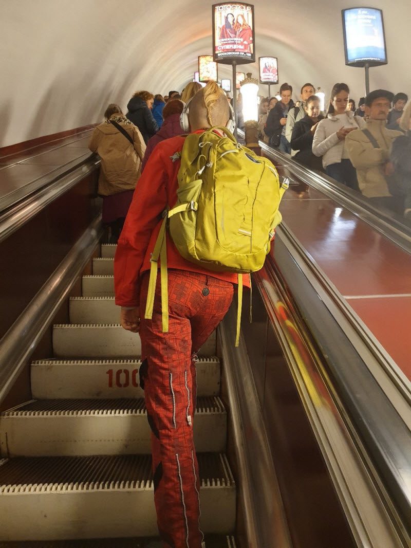 Модники из российского метрополитена