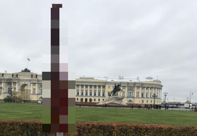 Интересный арт-объект был установлен рядом с конституционным судом в Санкт-Петербурге Интересный арт-объект был установлен рядом с конституционным судом в Санкт-Петербурге