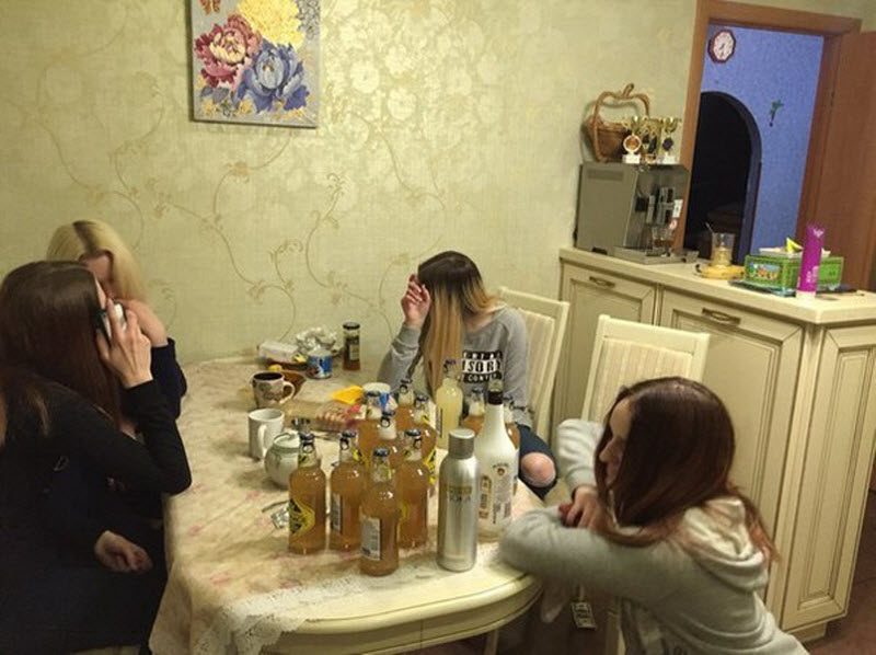 Забавы молодых: пьянки, гулянки, вписки