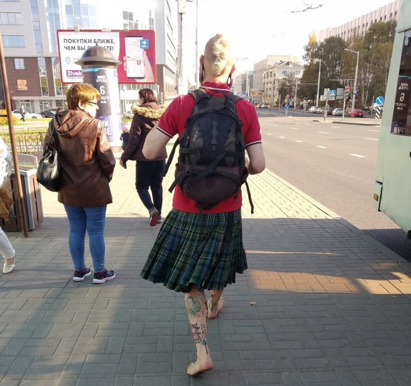 Модники из российского метрополитена