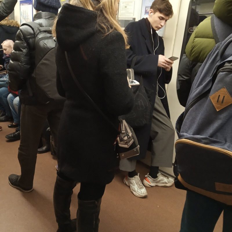 Модники из российского метрополитена
