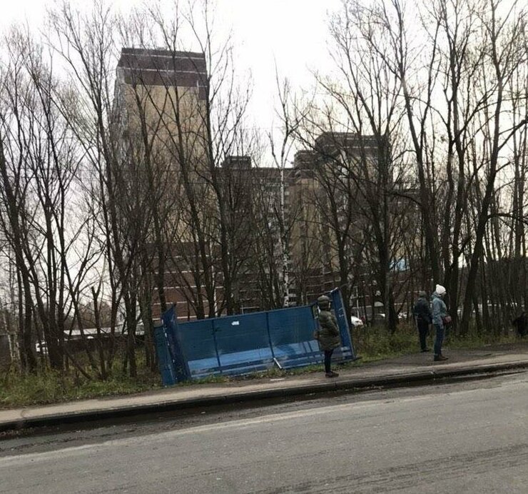 Ураган в Ярославле повалил деревья, сломал светофоры и вырвал остановки