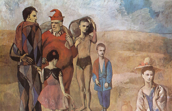 История картины Пикассо «Девочка на шаре» История картины Пикассо «Девочка на шаре»