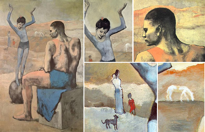 История картины Пикассо «Девочка на шаре» История картины Пикассо «Девочка на шаре»