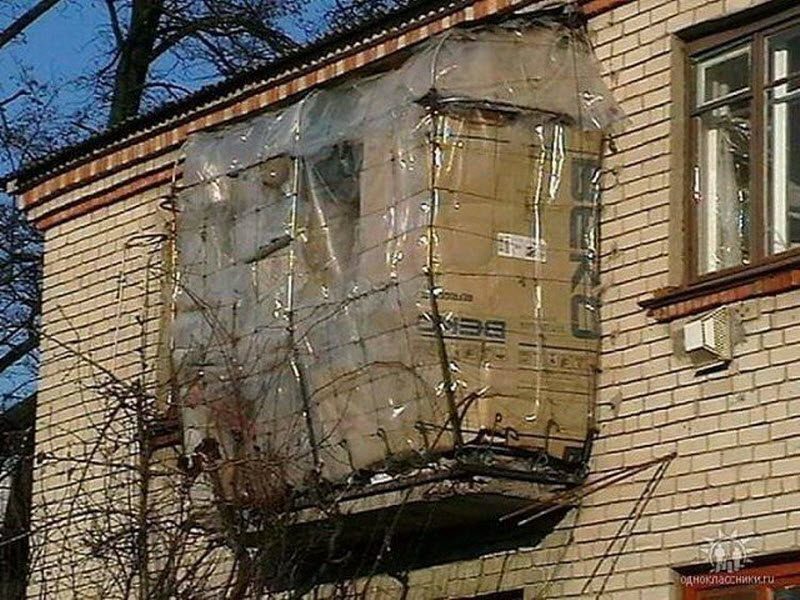15 сумасшедших балконов, которых не должно было быть