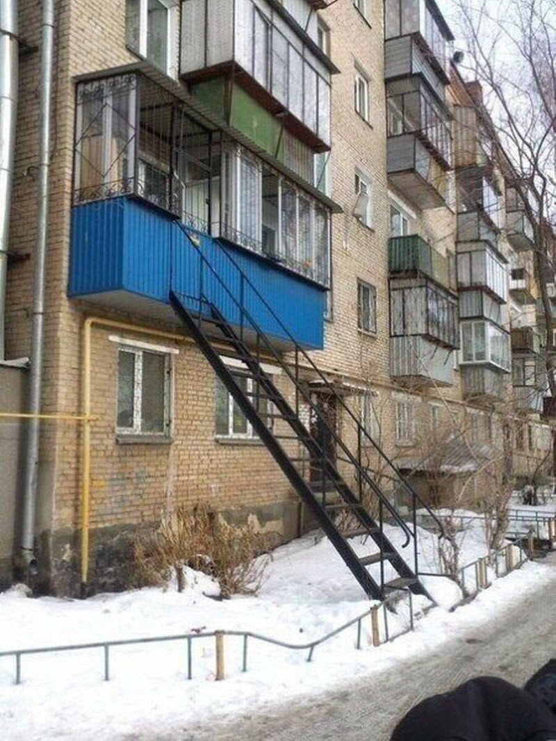 15 сумасшедших балконов, которых не должно было быть