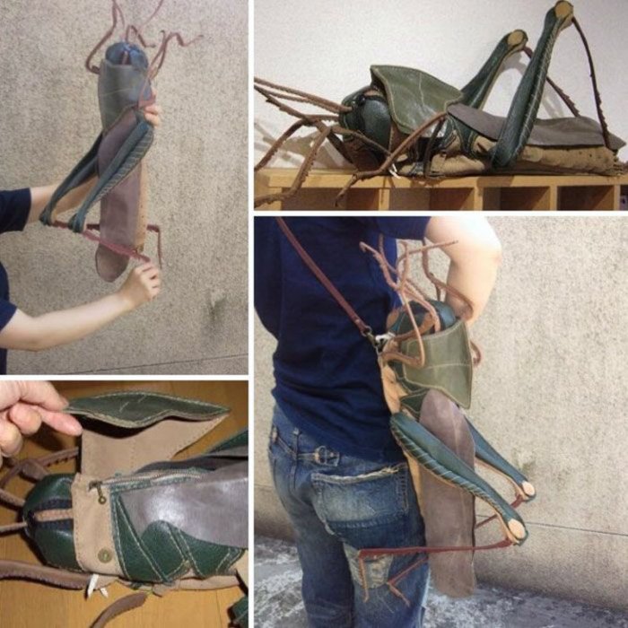Сумки и аксессуары не для слабонервных от чокнутого японского художника