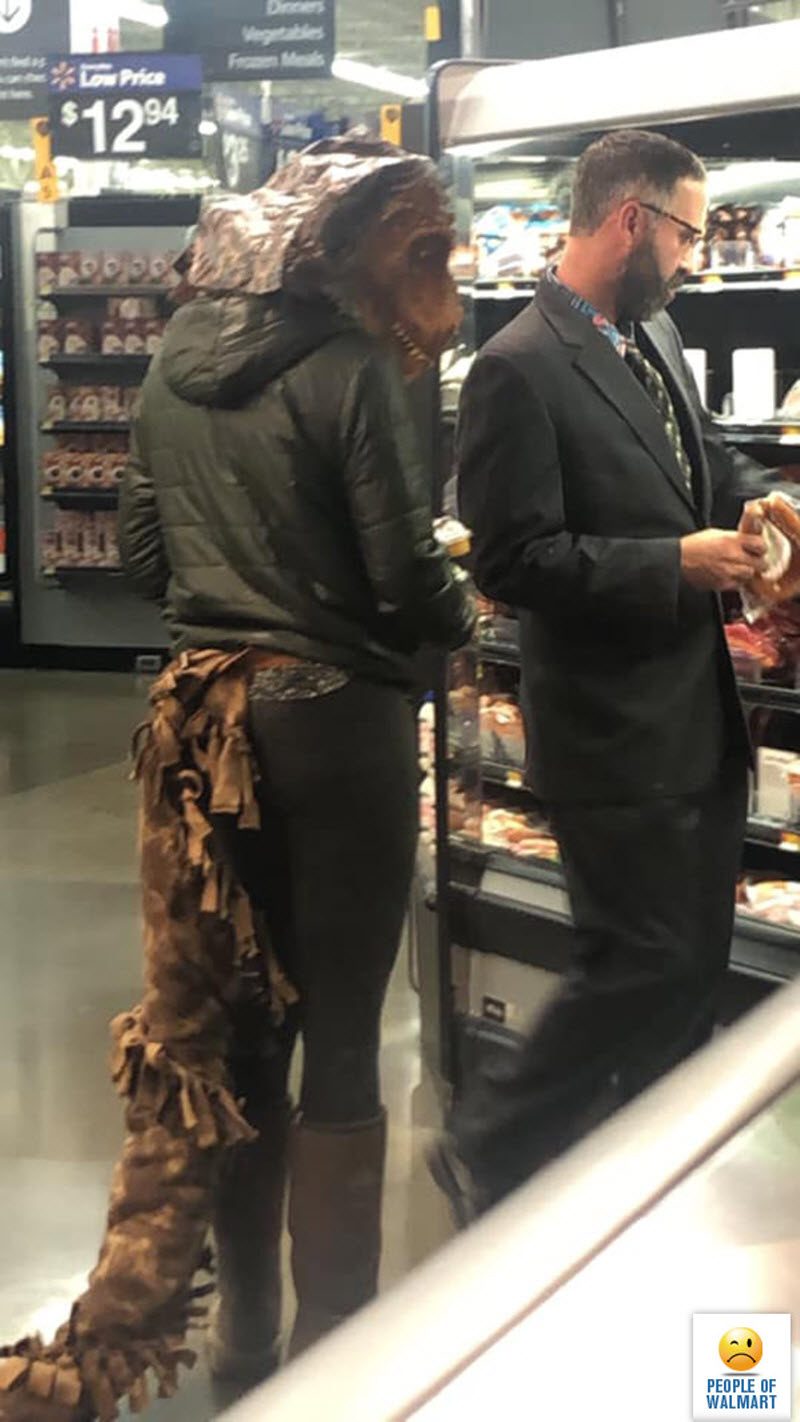 Экстравагантные покупатели Walmart