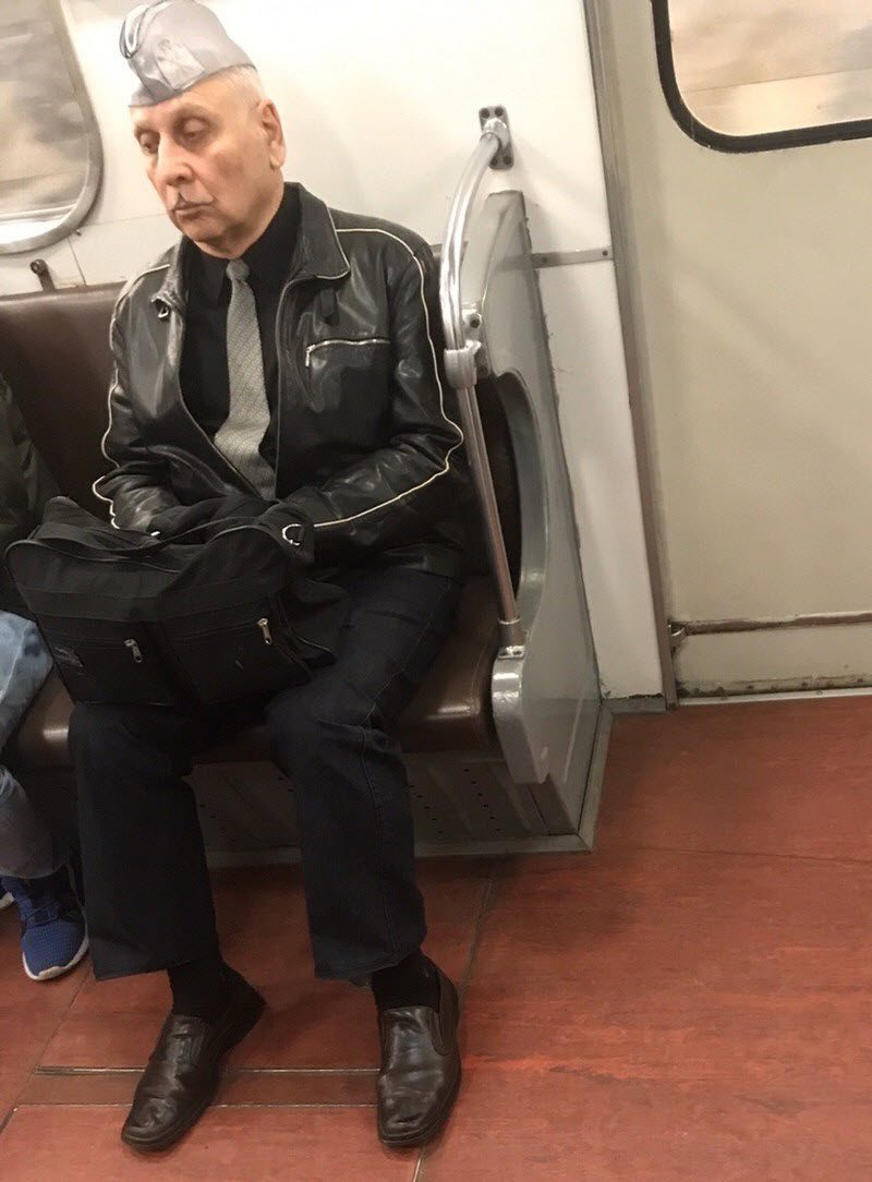 Модники из российского метрополитена
