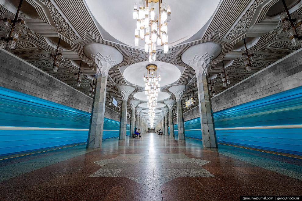Метро: подземный музей Ташкента Метро: подземный музей Ташкента