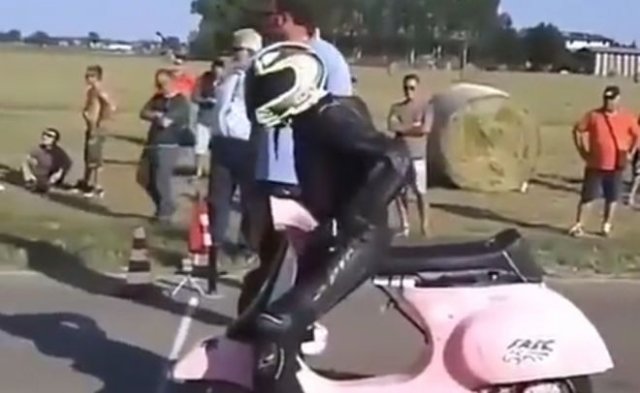 Бешеный скутер