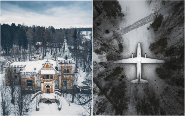 Атмосферные фотографии заброшенных мест Санкт-Петербурга