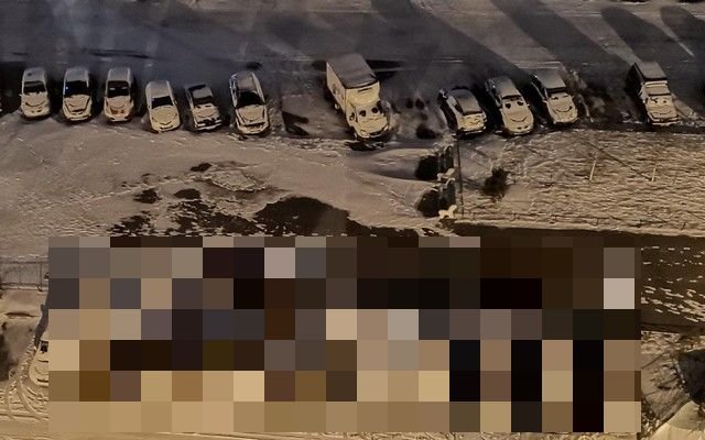 Художник решил "поиздеваться" над машинами в Шушарах
