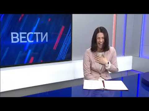 Ведущая четь не умерла от смеха