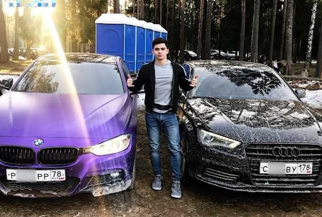 Instagram-блогер Дамир Мехтиев показывает, как он лихачит на своем Range Rover