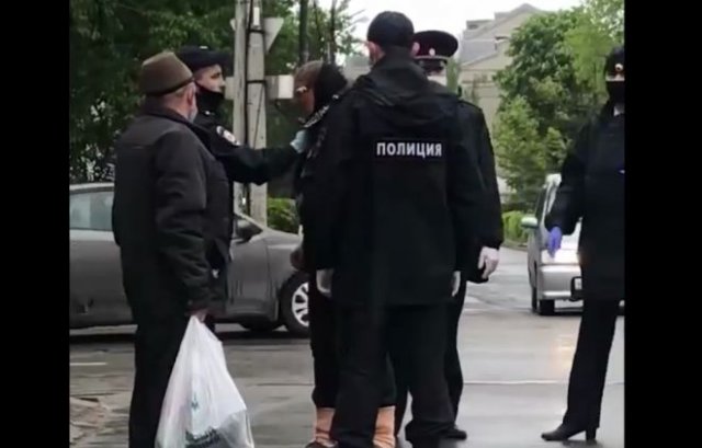 Еще одно смелое задержание "опасной" пенсионерки