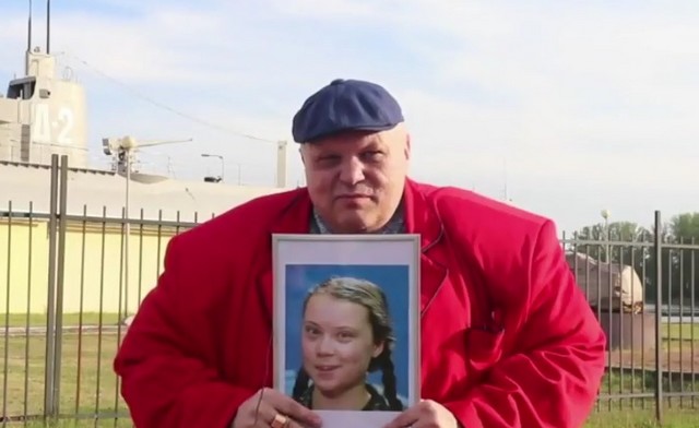 «Лет ми спик фром май харт»: Стас Барецкий обратился к Грете Тунберг