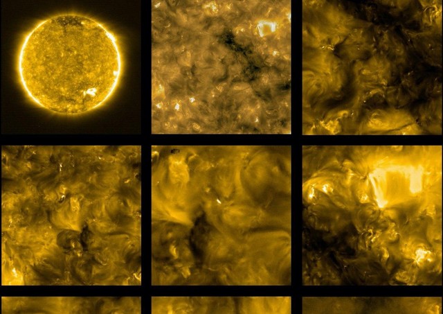 Самые близкие кадры солнца от зонда Solar Orbiter