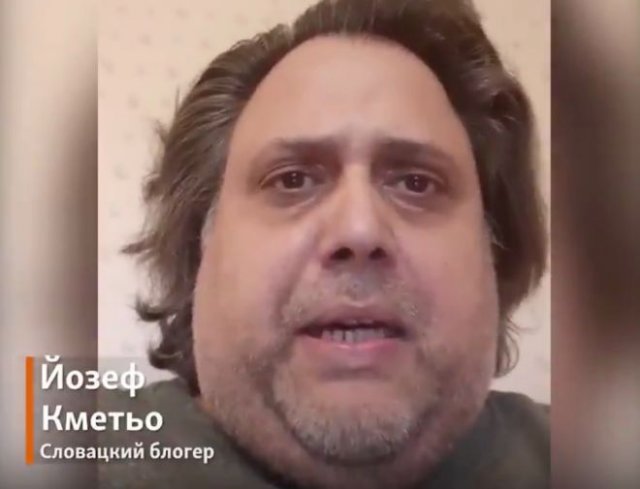 Словацкий блогер Йозеф Кметьо записал обращение к людям, не верящим в COVID-19, и через 6 часов скончался