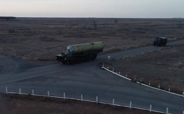 Испытания новой системы ПРО на полигоне Сары-Шаган в Казахстане