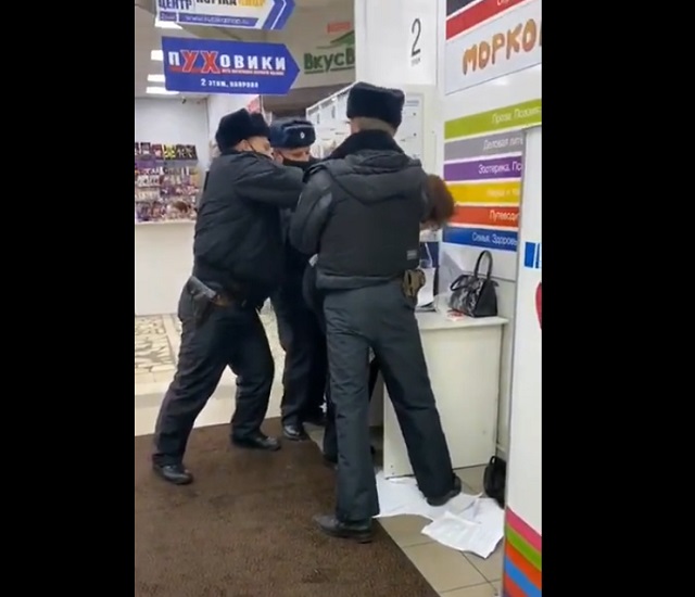 Задержание опасной преступницы