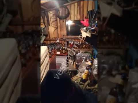 Фура с пивом перевернулась