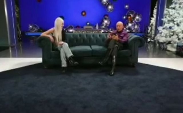 Eva Elfie пожаловала на передачу к Сергею Дружко