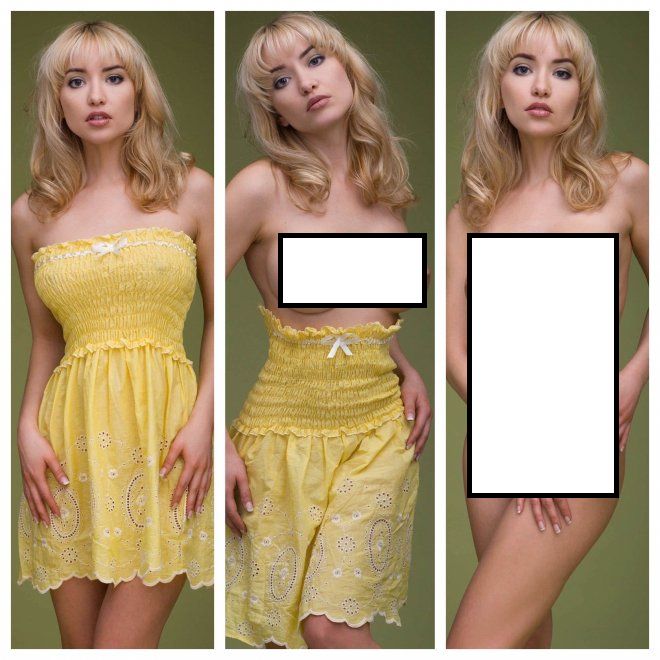 Одетые vs Раздетые