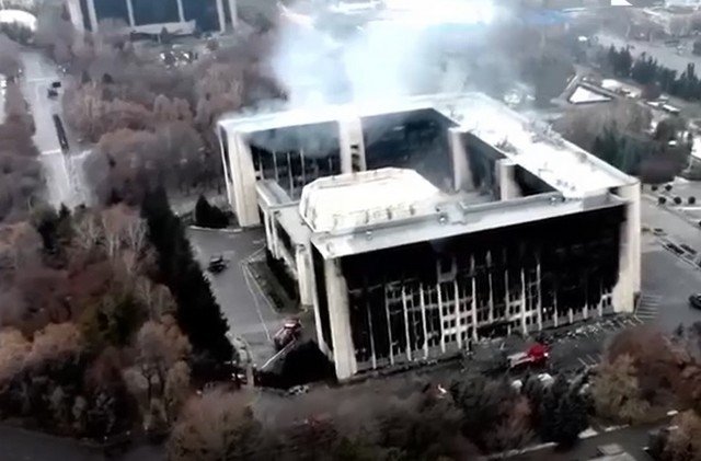 Как сейчас выглядит разгромленная Алма-Ата после протестов в Казахстане