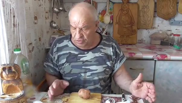 Свечка из бульбы
