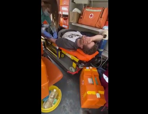 Продолжение с видео аварии «Саня, я чуть не въехал» он жив!