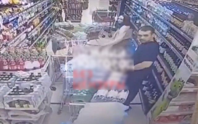 Ребята из Нижнего Новгорода захотели острых ощущений в магазине