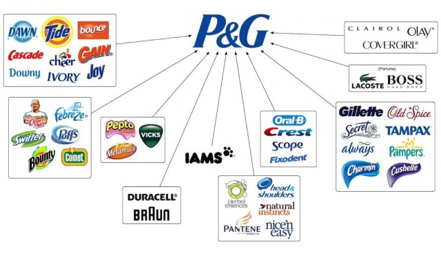 Теперь и Procter&Gamble все