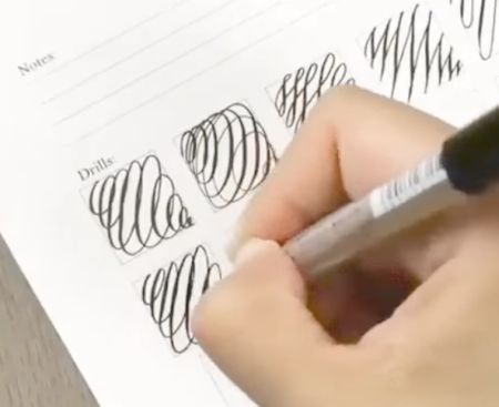 Домашка для изучающих каллиграфию