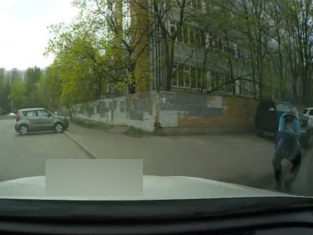 Столкновение с велосипедистом